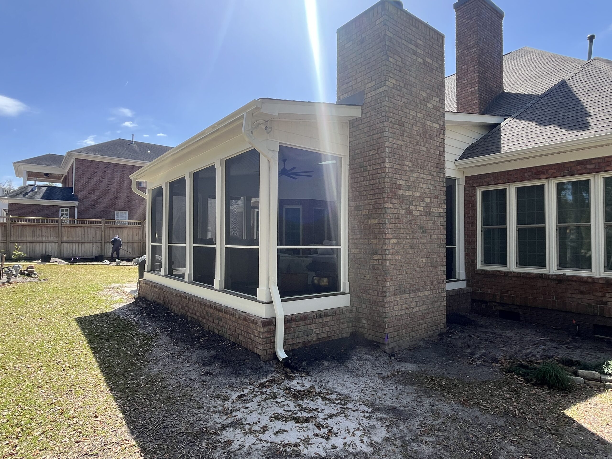 Patio Expansion and Covered Screen Porch Addition