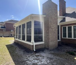 Patio Expansion and Covered Screen Porch Addition