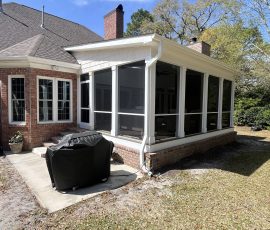 Patio Expansion and Covered Screen Porch Addition