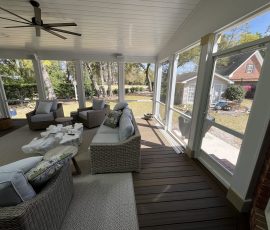 Patio Expansion and Covered Screen Porch Addition